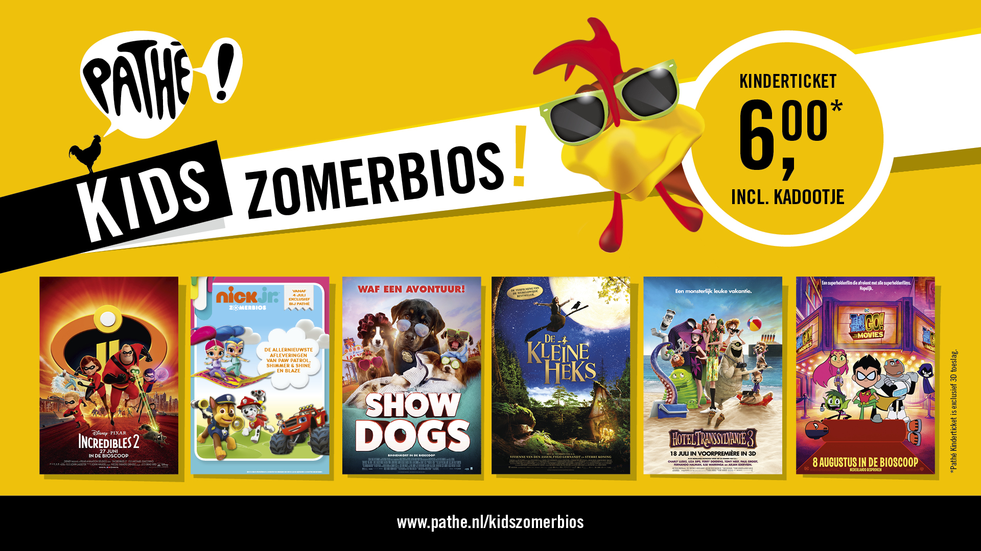 Pathe Kids Zomerbios